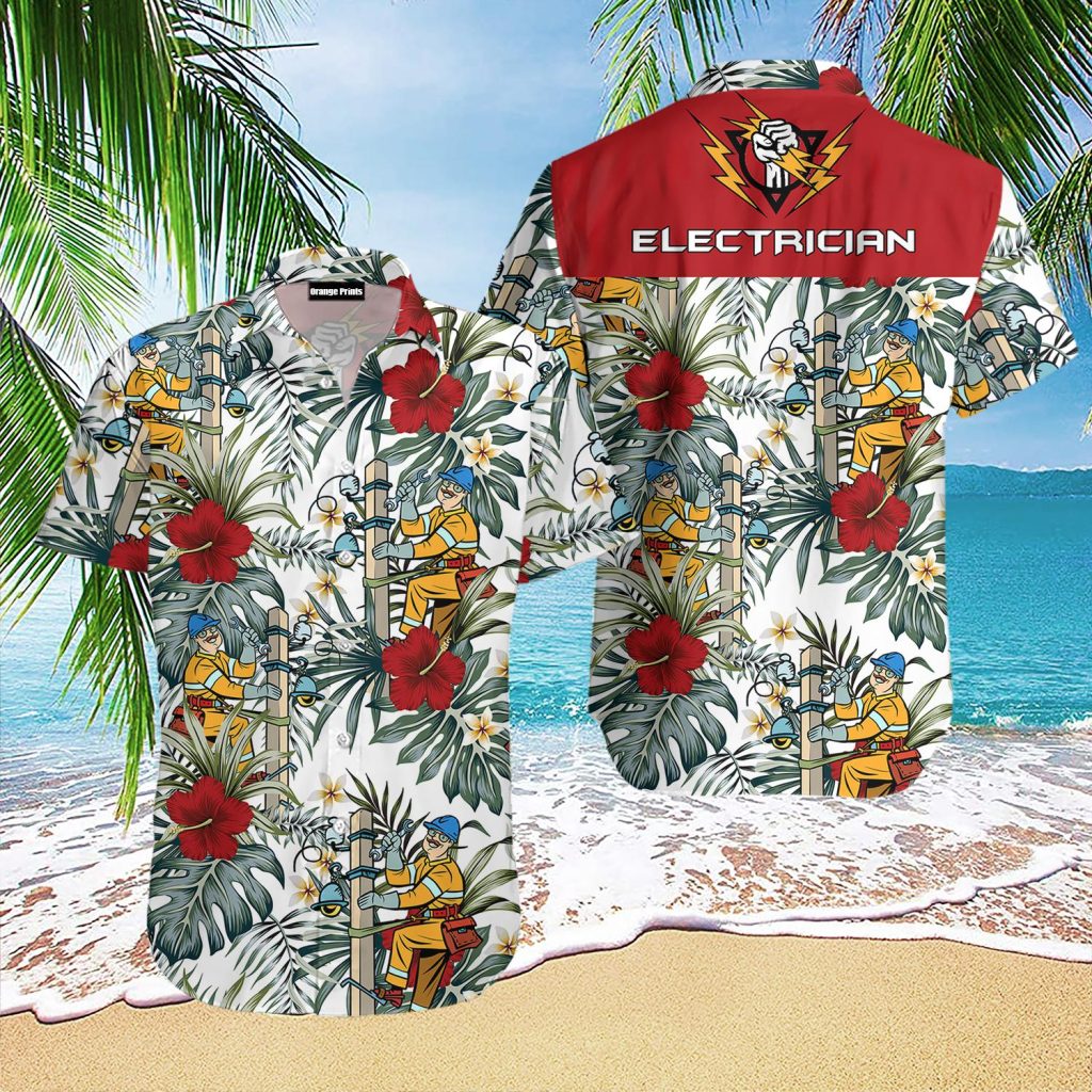 CElectrician Hawaiian Shirt | For Men & Women | WT1620