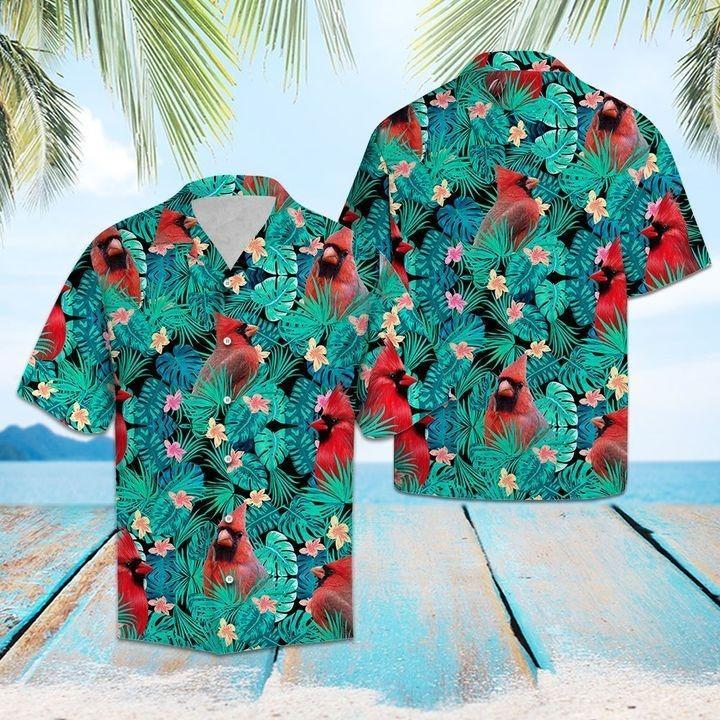 Cardinal Tropical Hawaiian Shirt | For Men & Women | HW1380
