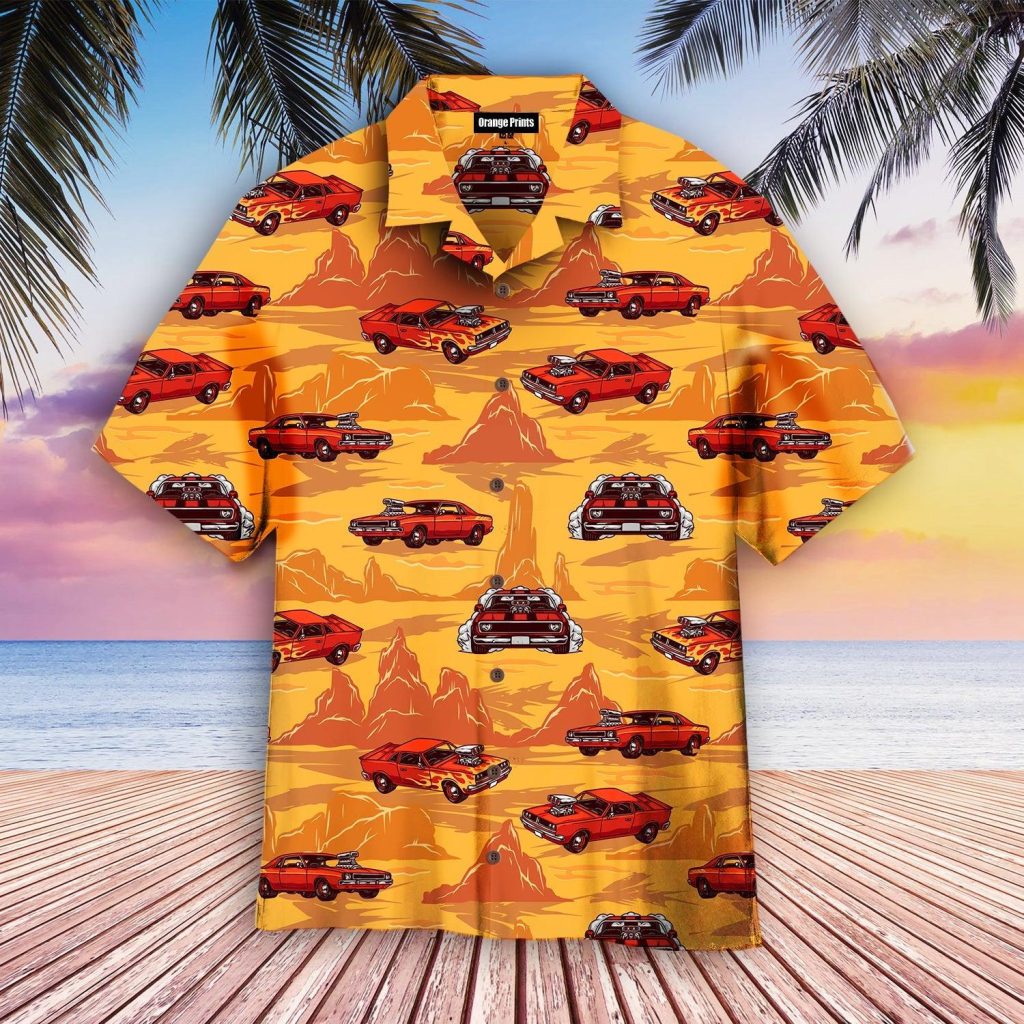 Cars Colorful Vintage Hawaiian Shirt | For Men & Women | WT6300