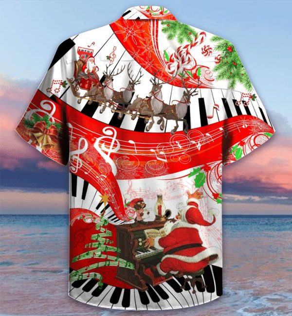 Christmas Piano Hawaiian Shirt | For Men & Women | HW2061
