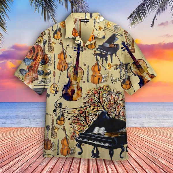 Classical Music Hawaiian Shirt | For Men & Women | HW3941