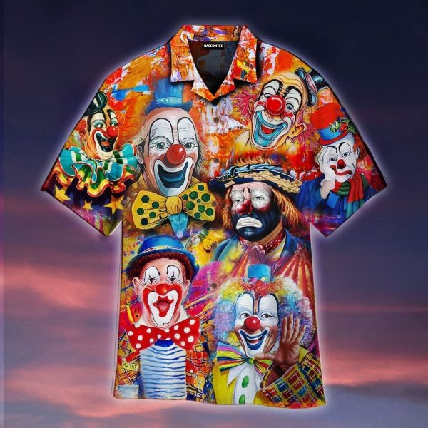 Clown Lovers Halloween Hawaiian Shirt | For Men & Women | HW4940