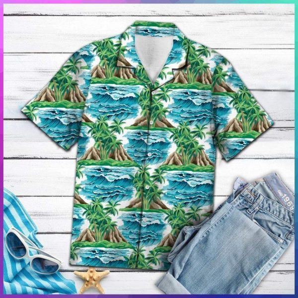 Coconut Island Hawaiian Shirt | For Men & Women | HW5145