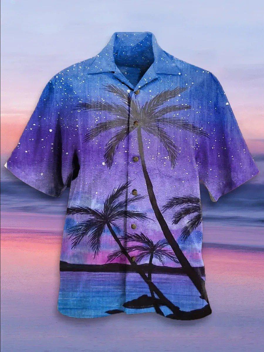 Coconut Tree Hawaiian Shirt | For Men & Women | HW2654