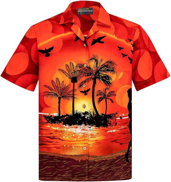 Coconut Tree Hawaiian Shirt | For Men & Women | HW2793