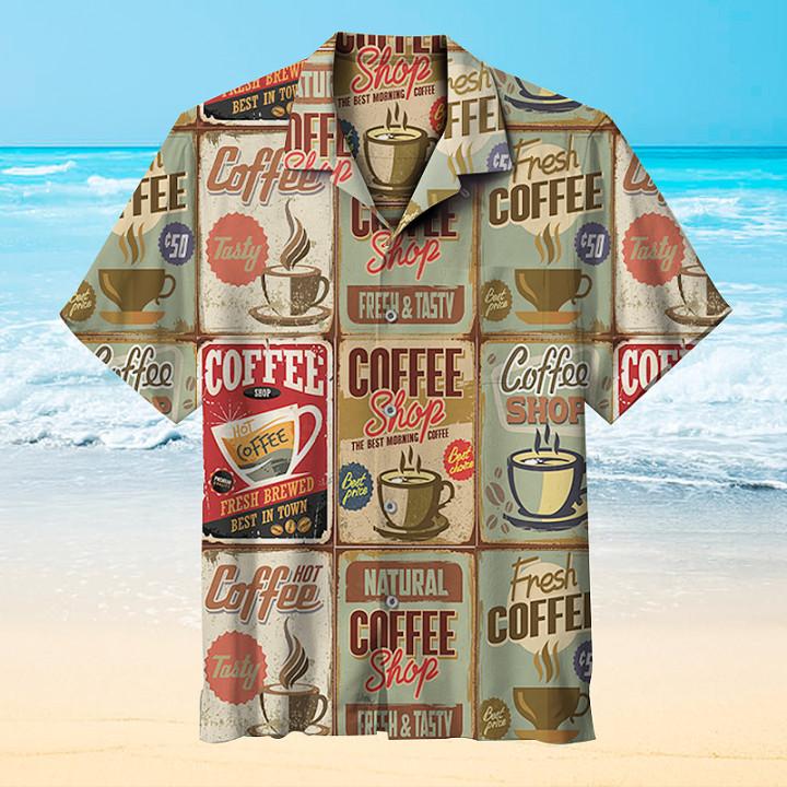 Coffee Hawaiian Shirt | For Men & Women | HW5790