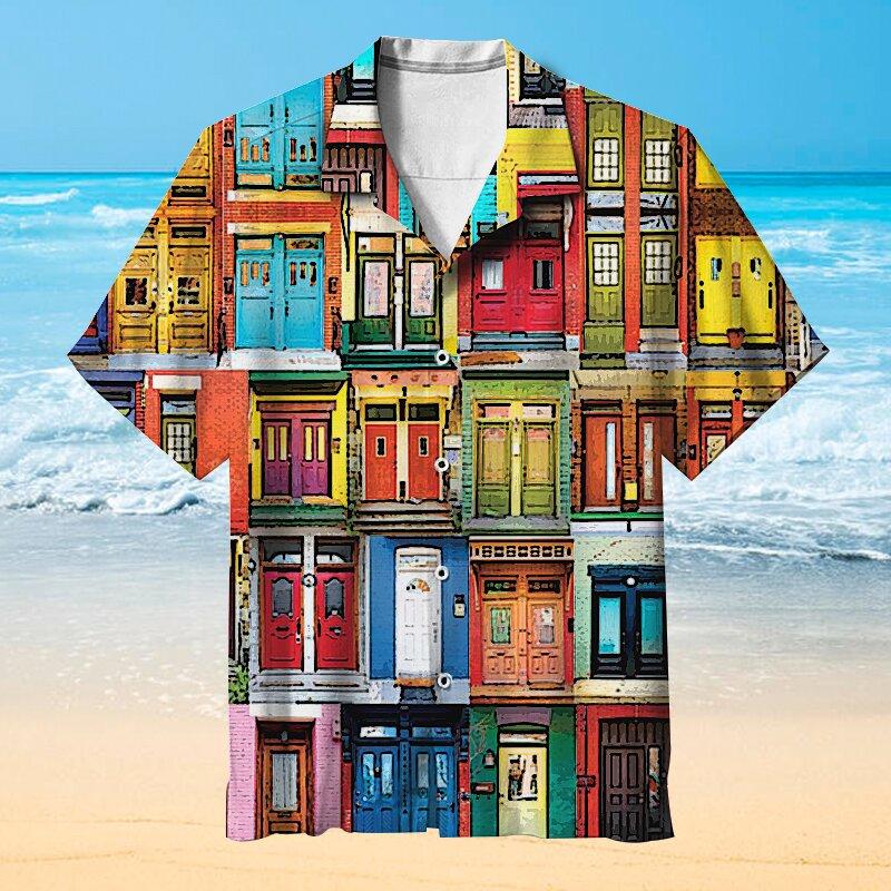 Colorful Montreal Hawaiian Shirt | For Men & Women | HW6885