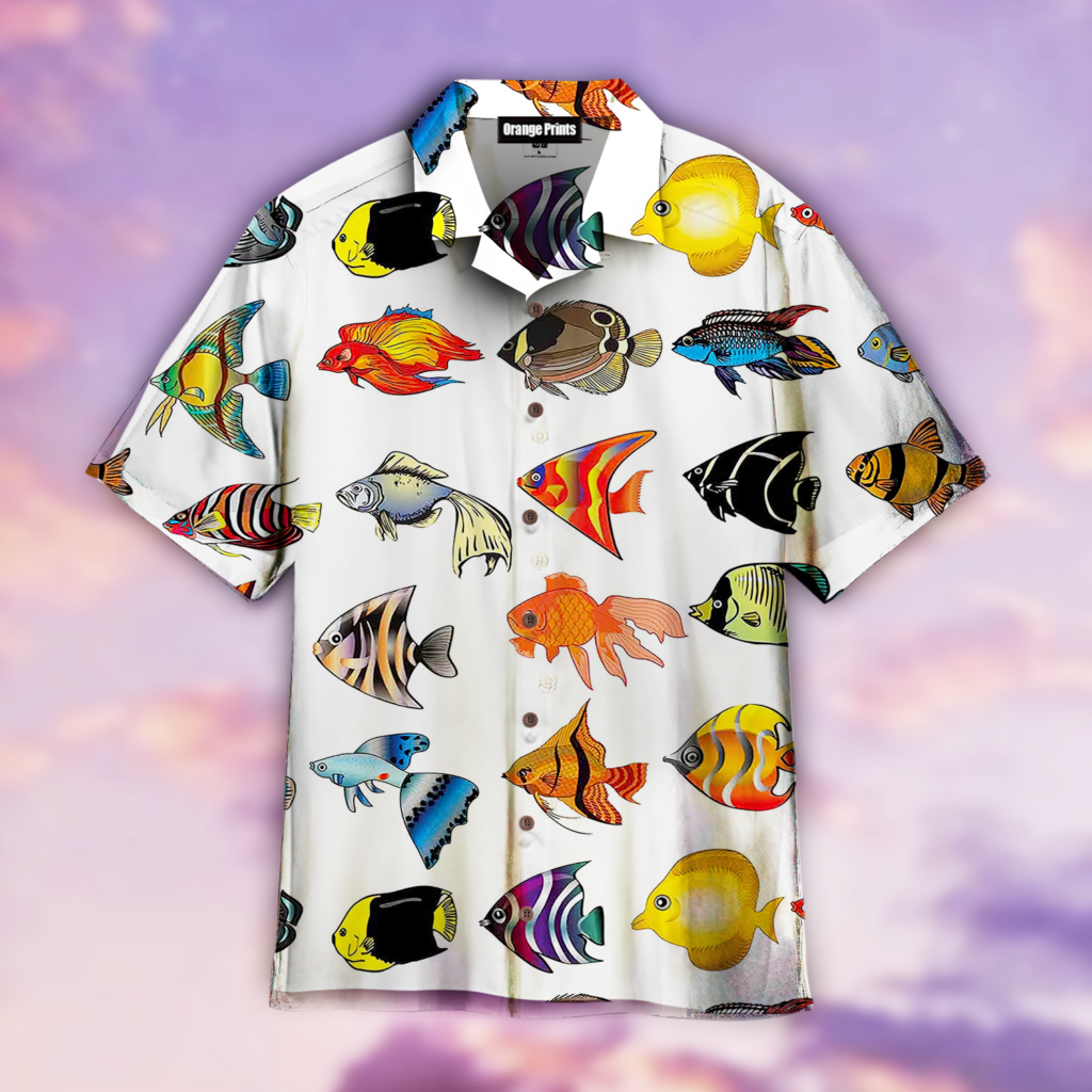Colorful Tropical Fishes Art Hawaiian Shirt | For Men & Women | WT5836