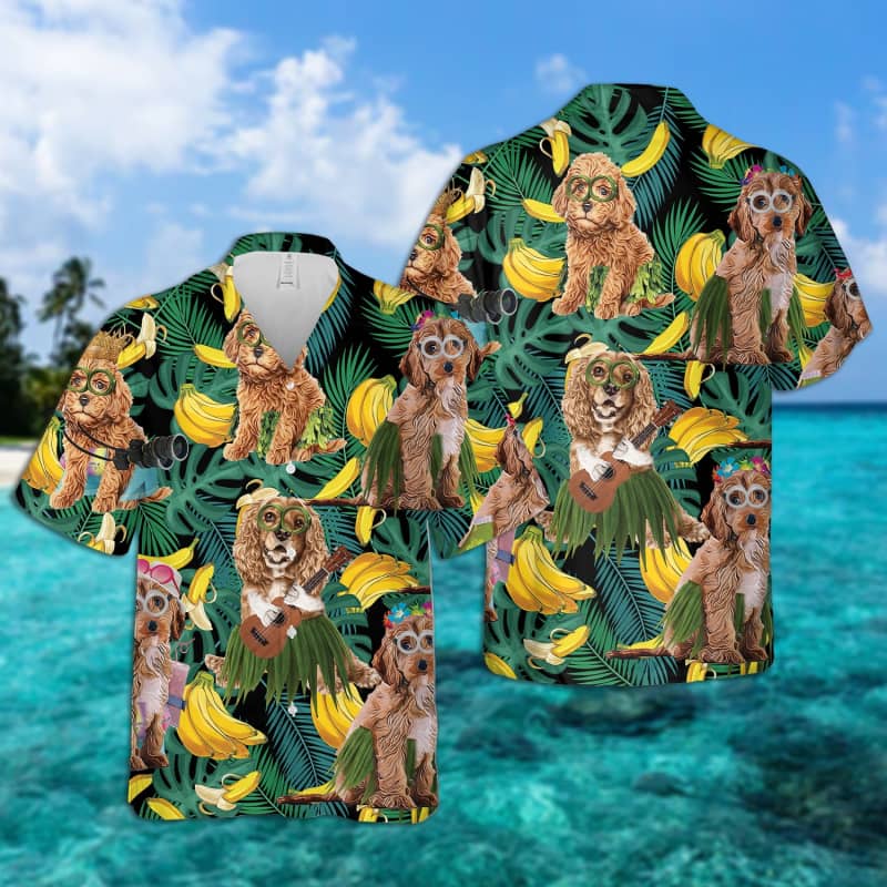 Cookapoo Summer Leaves Banana Hawaiian Shirt | For Men & Women | HL2163