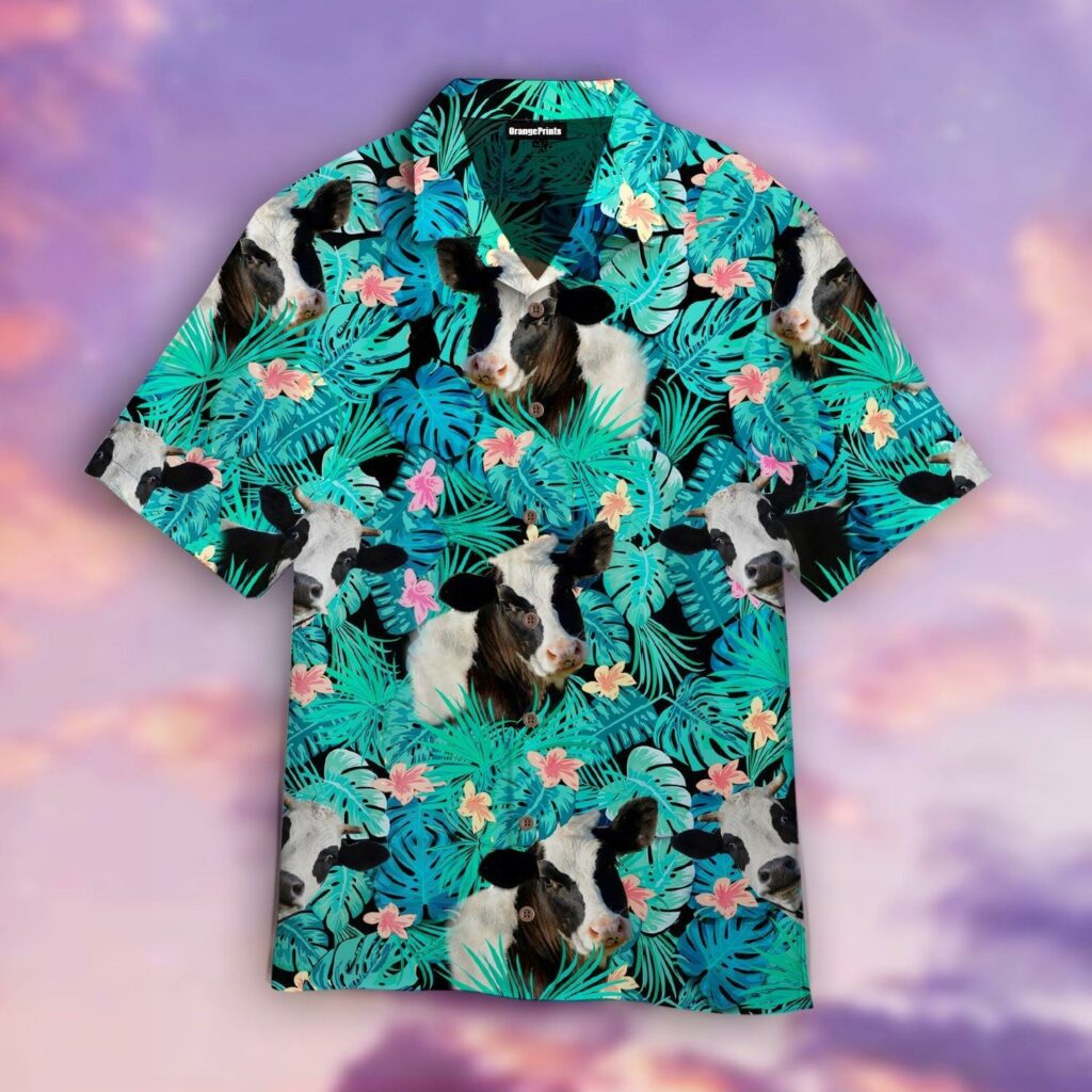 Cow Tropical Hawaiian Shirt | For Men & Women | HW1579