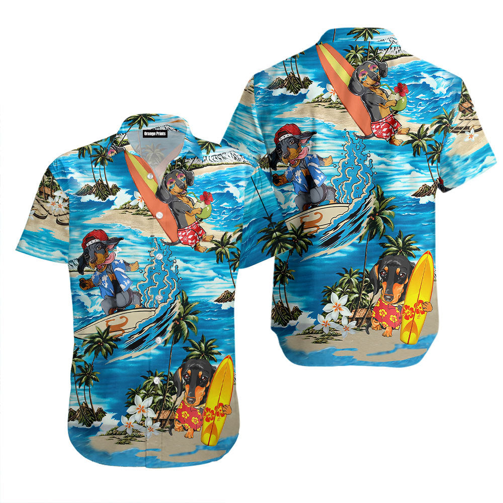 Dachshund Hawaiian Shirt | For Men & Women | HW4570