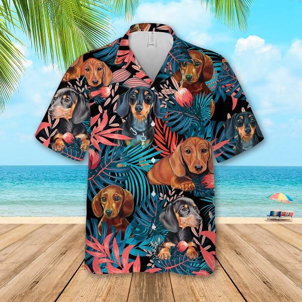 Dachshund Hawaiian Shirt | For Men & Women | HW7317