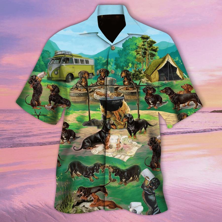 Dachshund Hawaiian Shirt | For Men & Women | HW7545