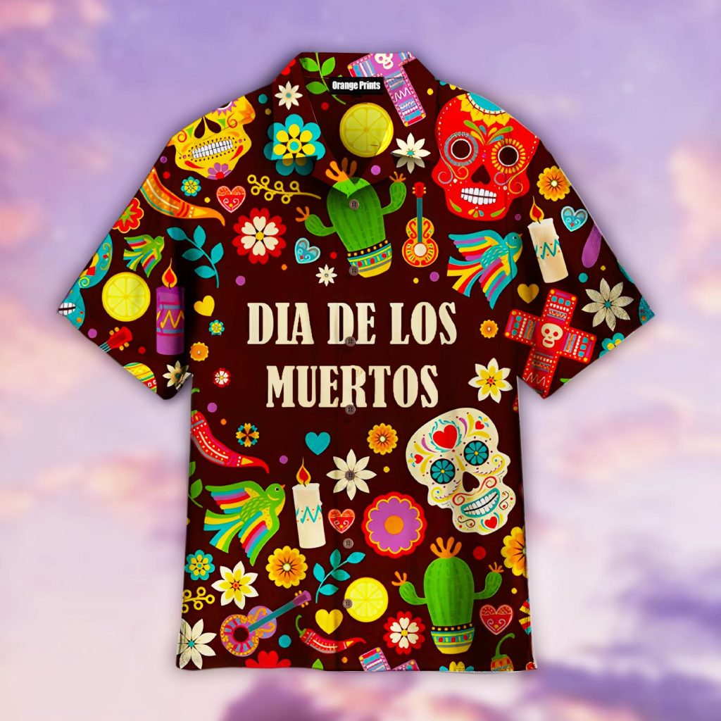 Day Of The Dead Dia De Los Muertos Hawaiian Shirt | For Men & Women | WT3037