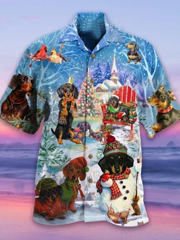 Dog Hawaiian Shirt | For Men & Women | HW2828