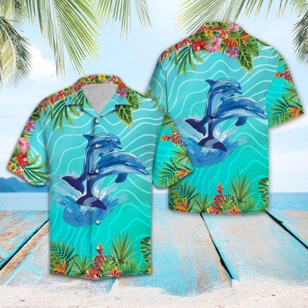 Dolphin Hawaiian Shirt | For Men & Women | HW1054