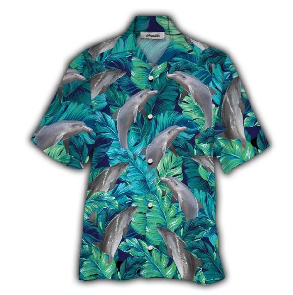 Dolphin Hawaiian Shirt | For Men & Women | HW5714