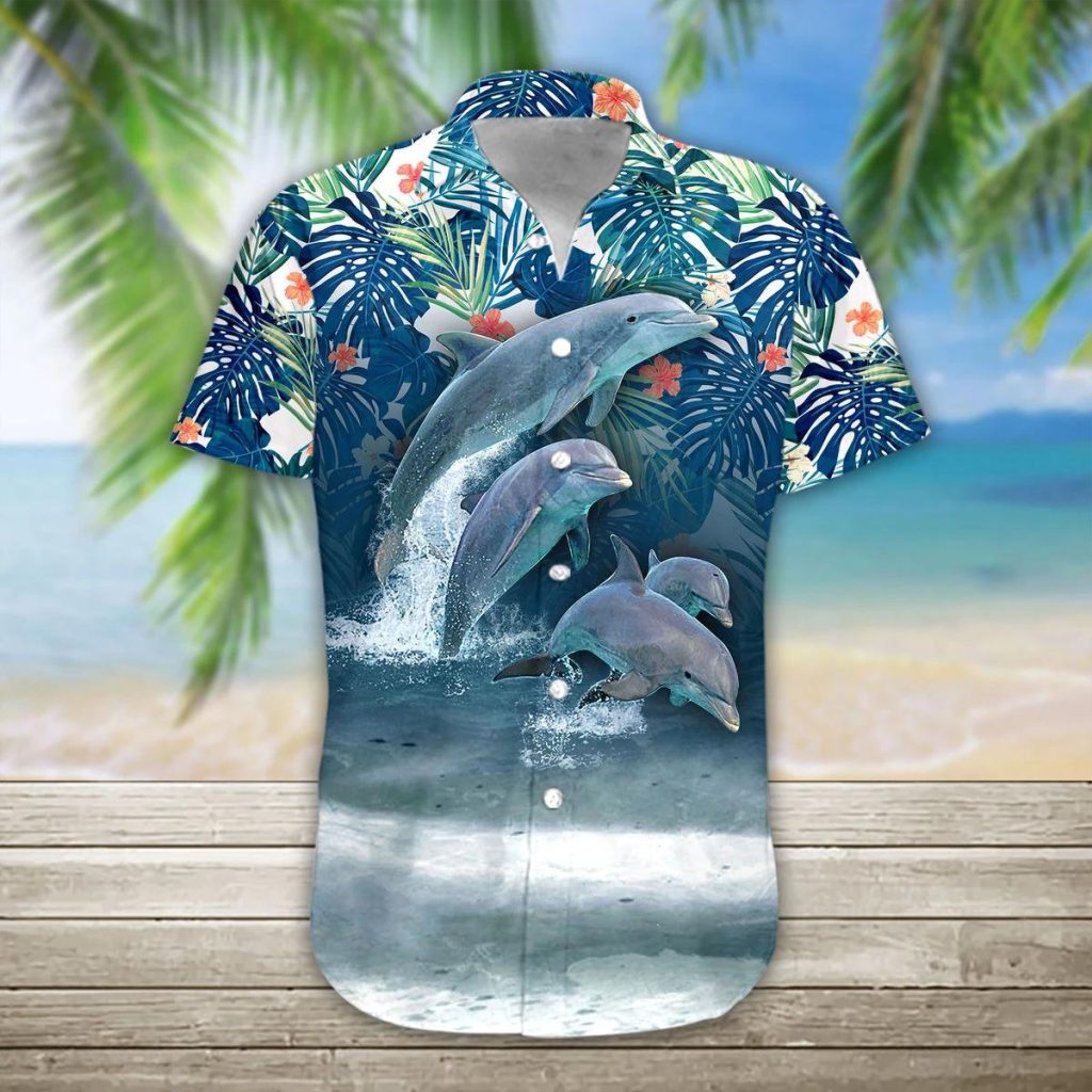 Dolphin Hawaiian Shirt | For Men &amp; Women | HW5913