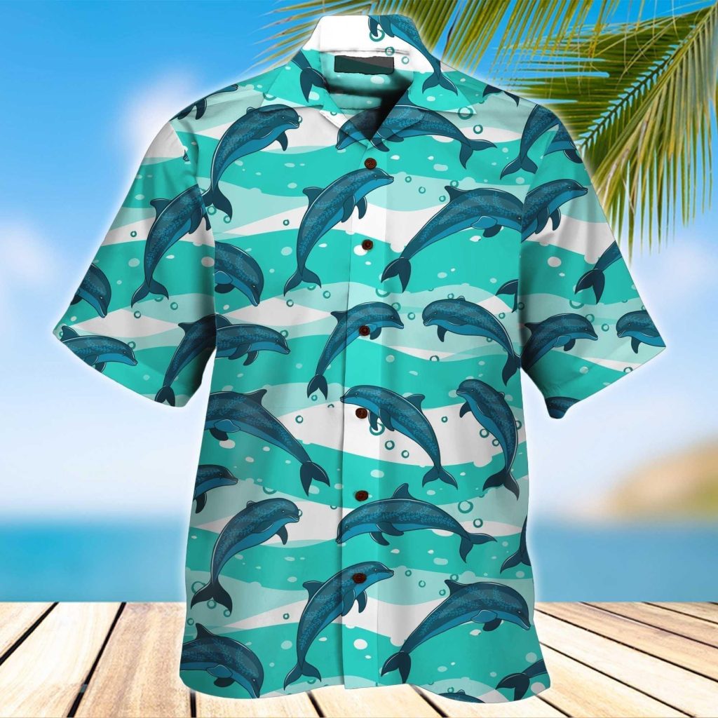 Dolphin Hawaiian Shirt | For Men & Women | HW9916