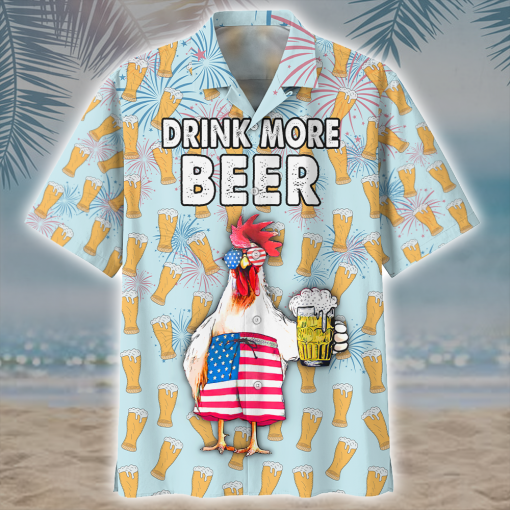 Drink More Beer Hawaiian Shirt | For Men & Women | HW6892