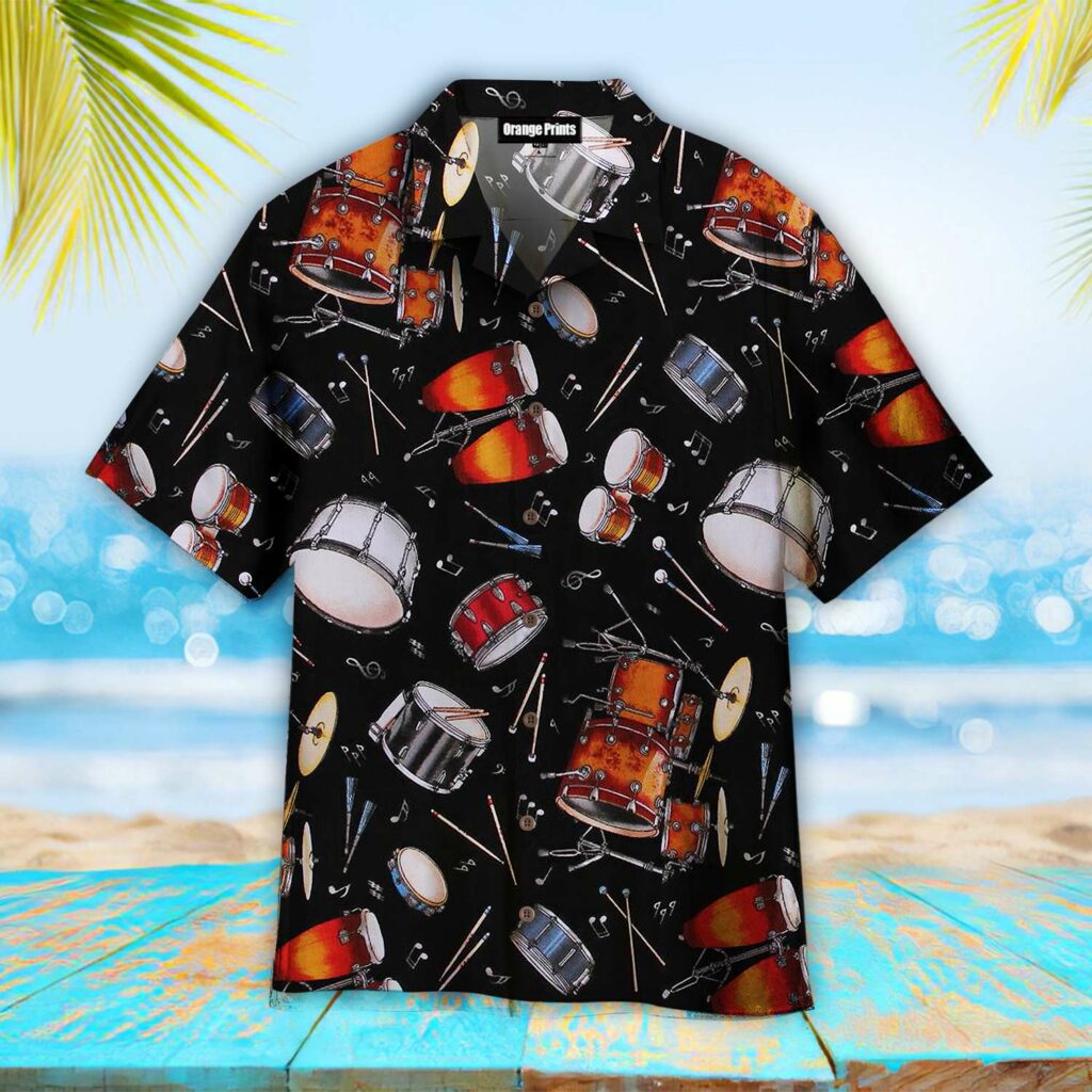 Drum For Summer Hawaiian Shirt | For Men & Women | HW5312