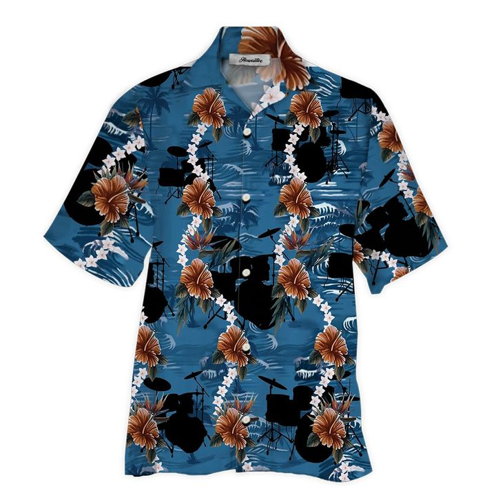 Drum Hawaiian Shirt | For Men & Women | HW5731