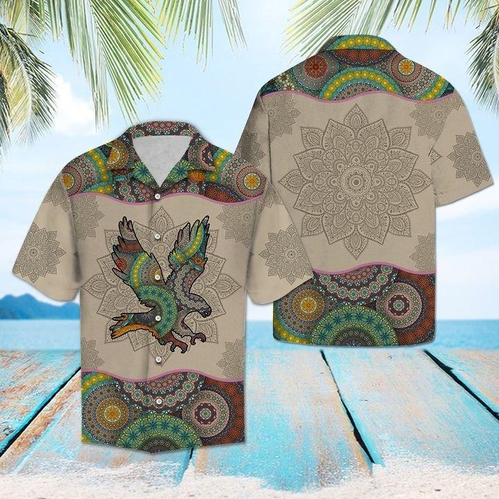 Eagle Mandala Hawaiian Shirt | For Men & Women | HW1514