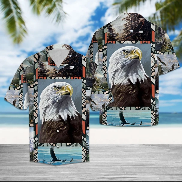 Eagle Mountain Hawaiian Shirt | For Men & Women | HW5545