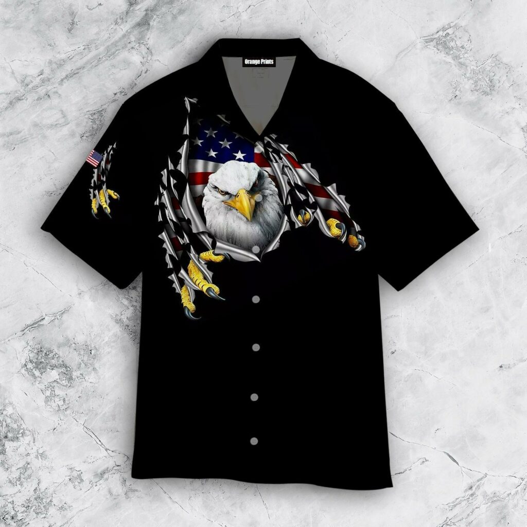 Eagle US Veteran Hawaiian Shirt | For Men & Women | HL1779