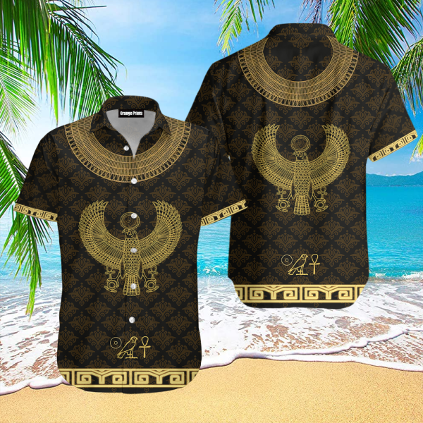 Egyptian Horus God Hawaiian Shirt | For Men & Women | WT5424