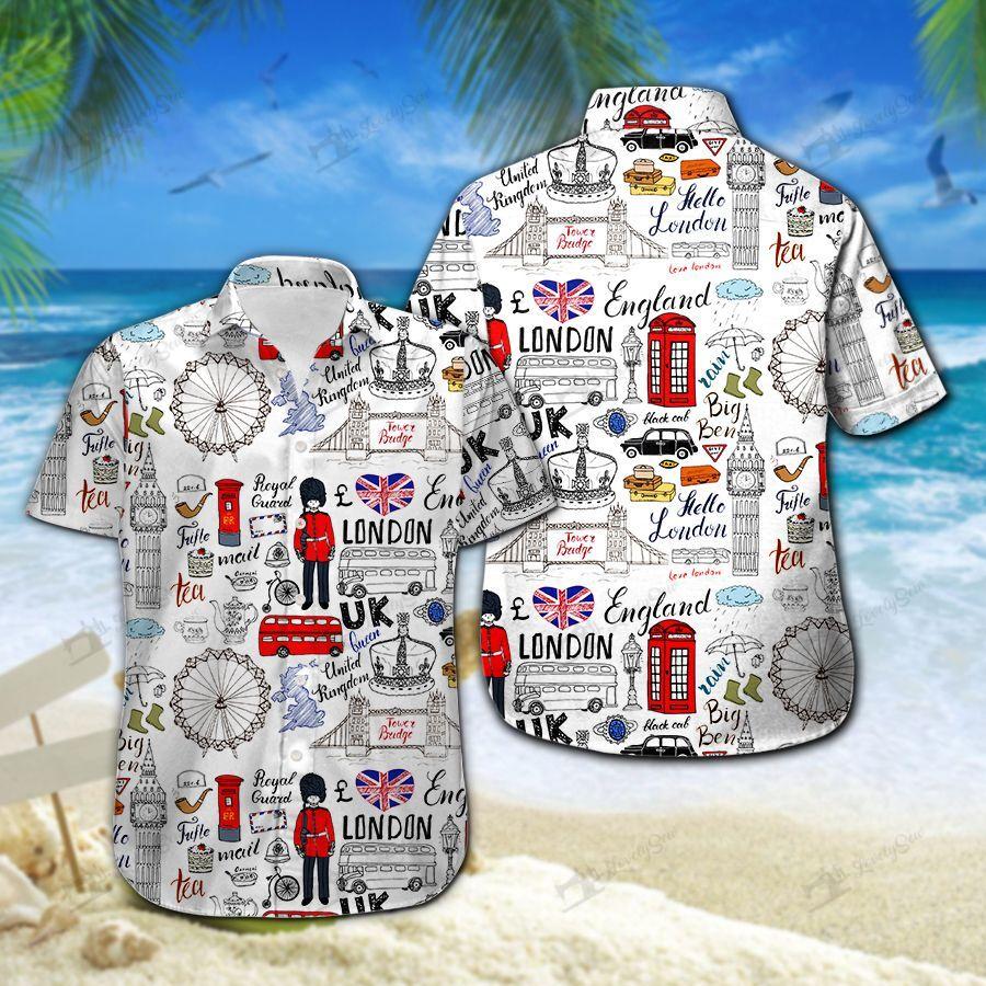 England Hawaiian Shirt | For Men & Women | HW7451