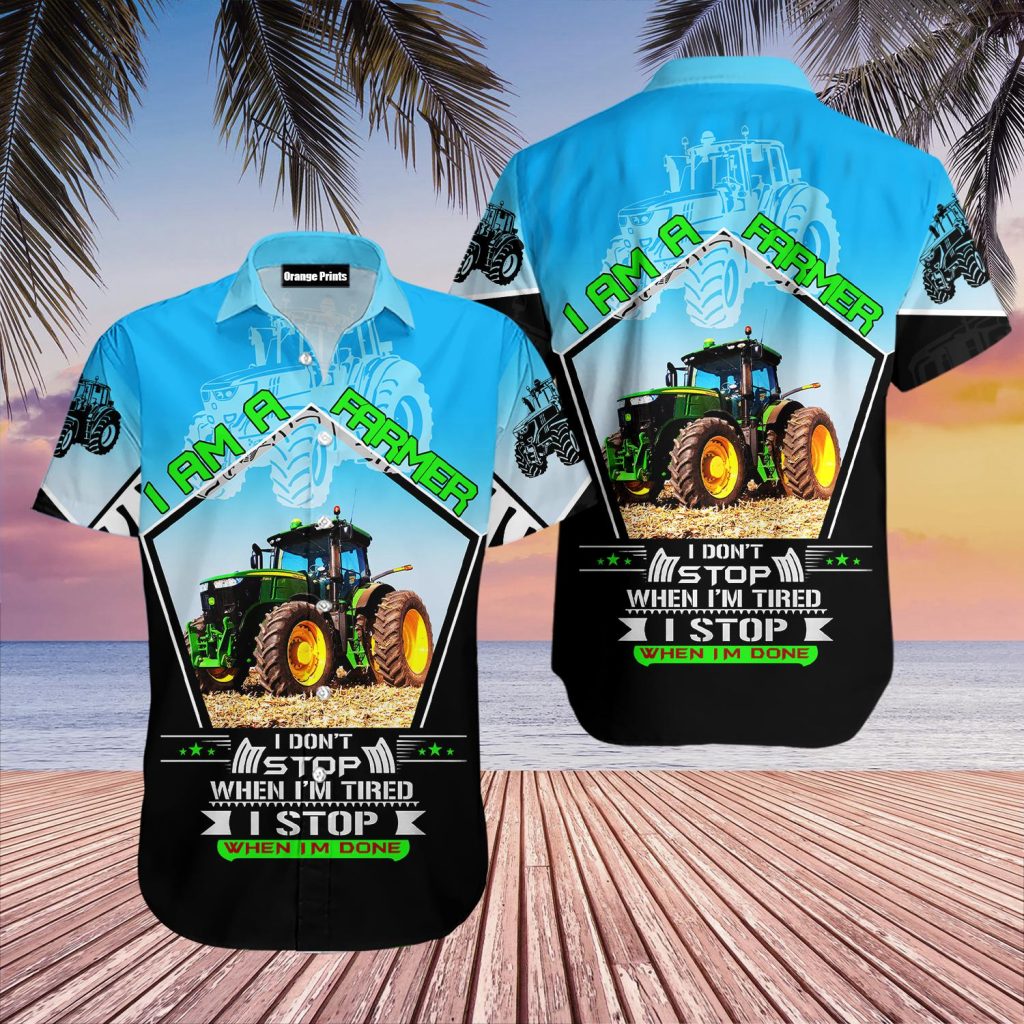Farmer Hawaiian Shirt | For Men & Women | WT6502