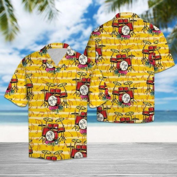 Flower Drums Hawaiian Shirt | For Men & Women | HW1593