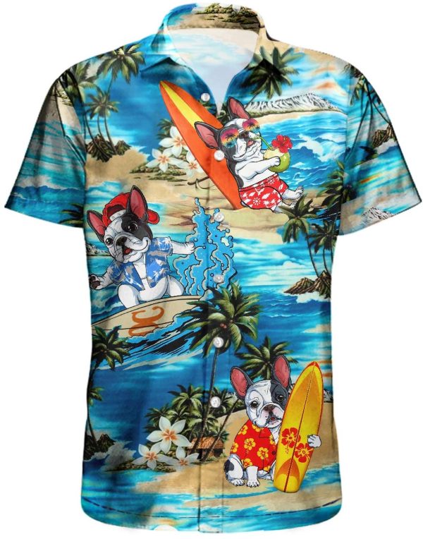 Frenchie Hawaiian Shirt | For Men & Women | HW4558