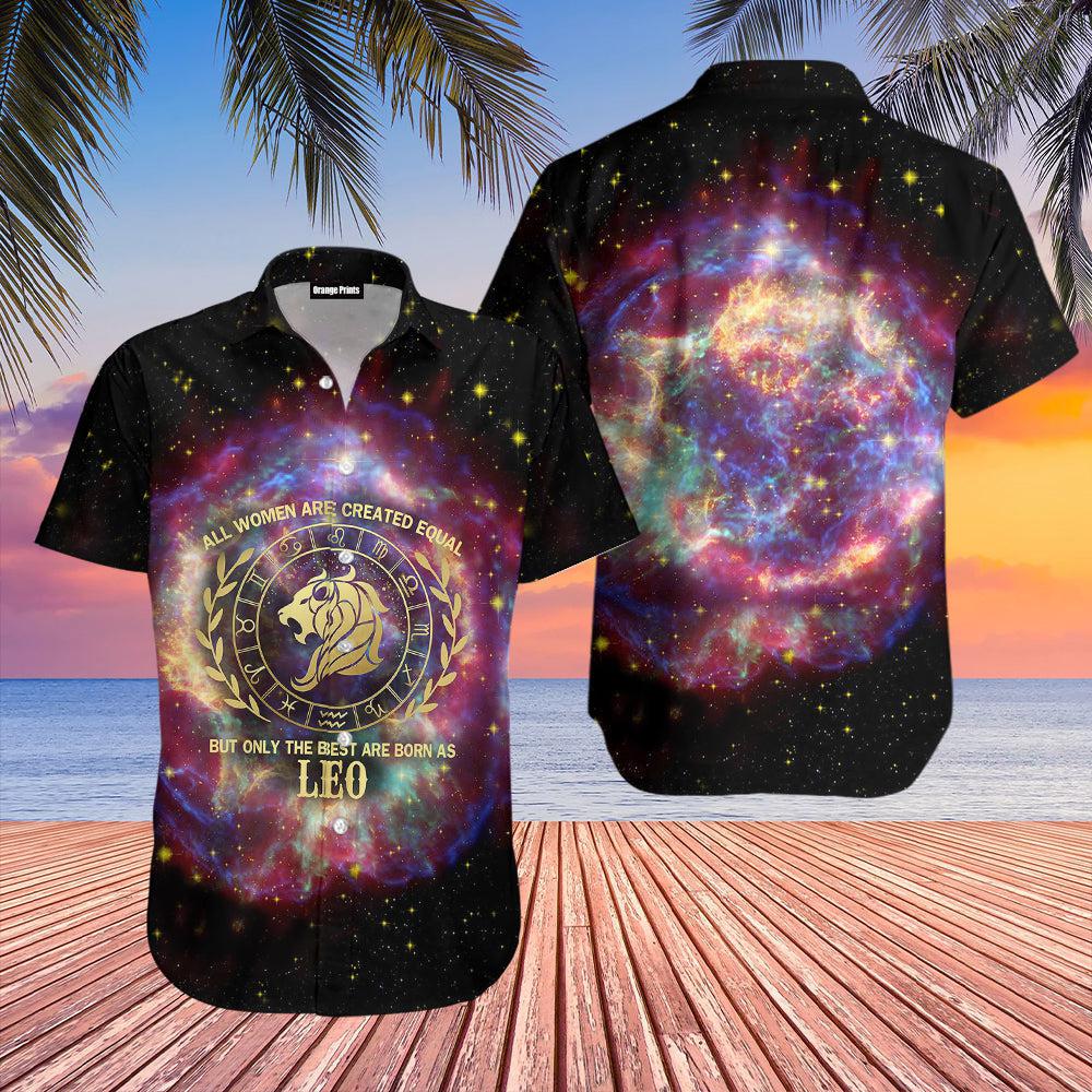 Galaxy Leo Hawaiian Shirt | For Men & Women | WT6061