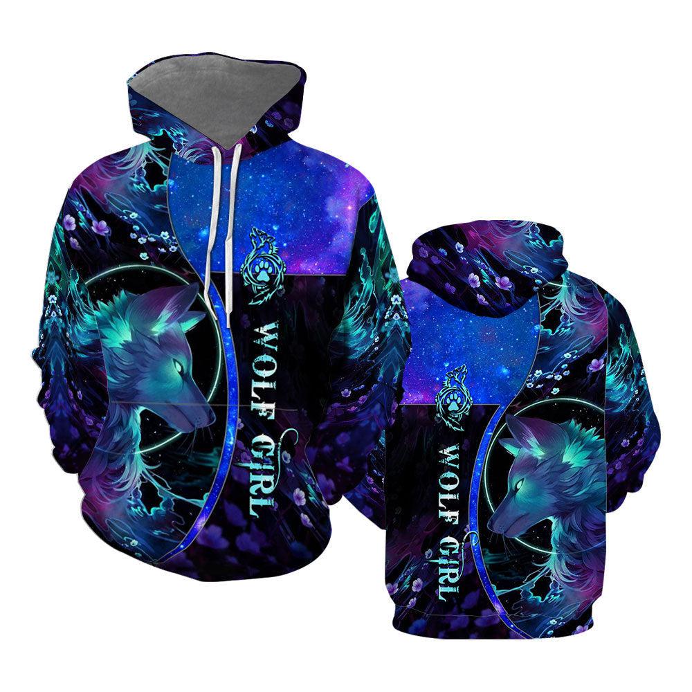Galaxy Wolf All Over Print | For Men & Women | HP2321