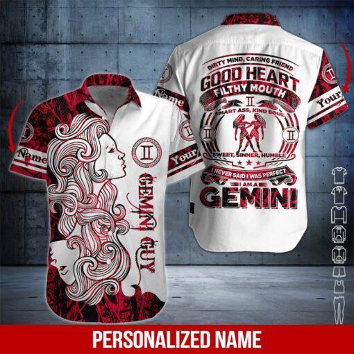 Gemini Girl Custom Hawaiian Shirt | For Men & Women | HN2534