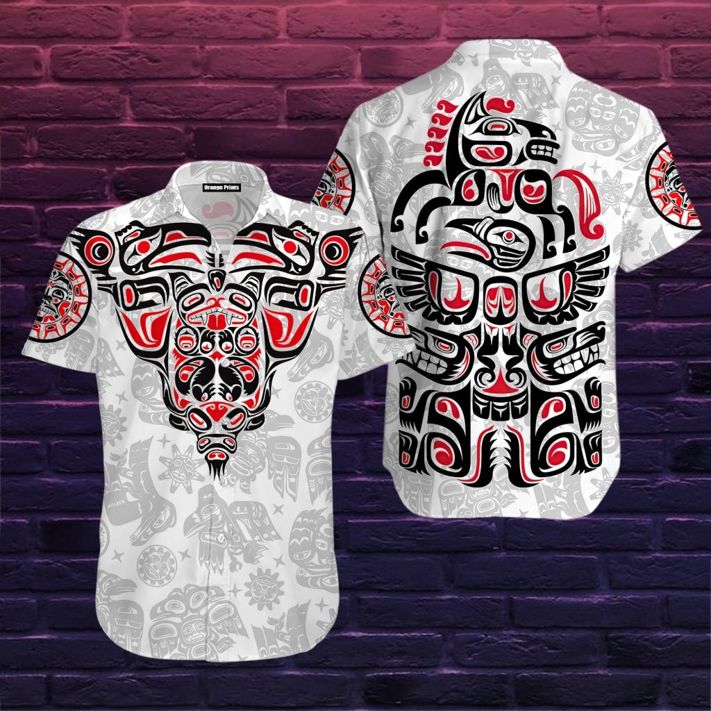Haida Native American Hawaiian Shirt | For Men & Women | WT1823