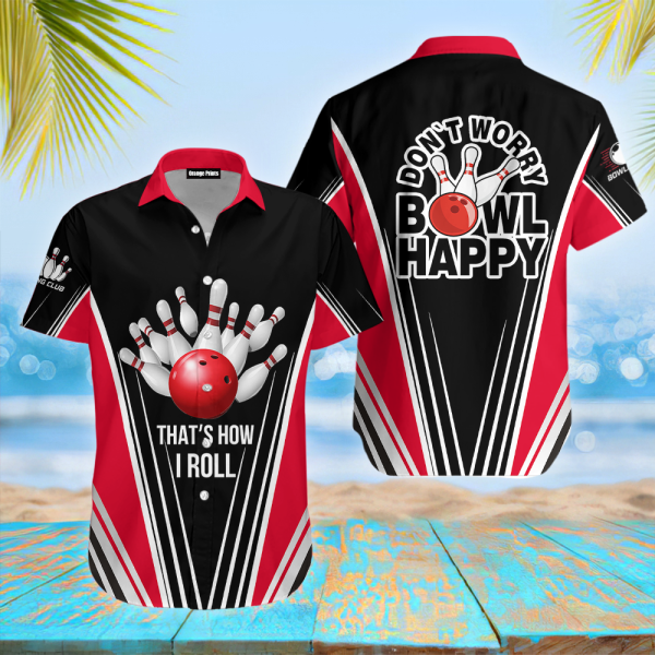 Happy Bowling Hawaiian Shirt | For Men & Women | WT1949