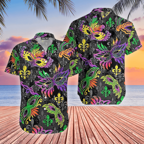 Happy Mardi Gras Hawaiian Shirt | For Men & Women | WT1283