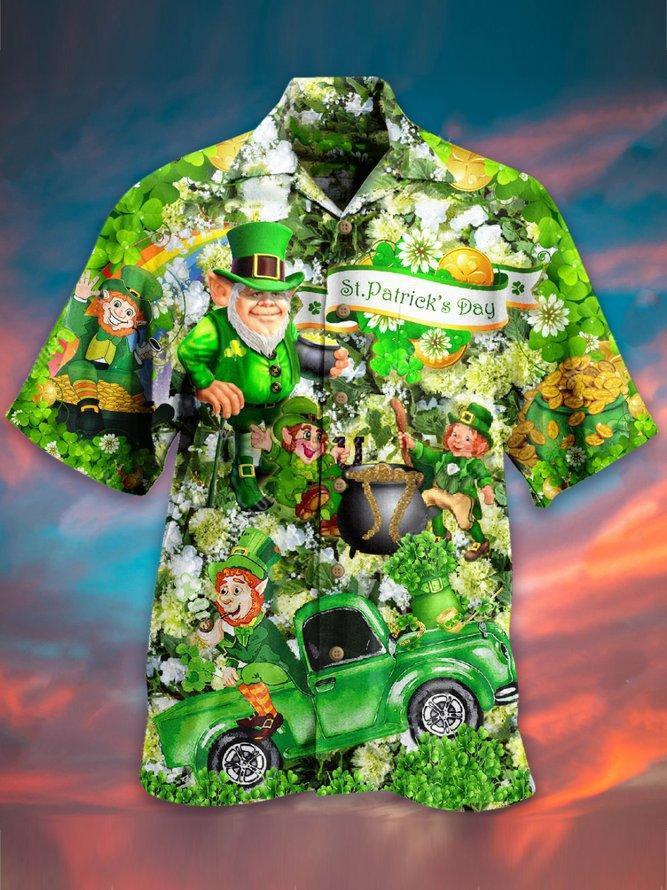 Happy Patrick's Day Hawaiian Shirt | For Men & Women | HW2415