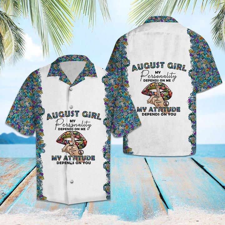 Hippie August Girl Hawaiian Shirt | For Men & Women | HW1407