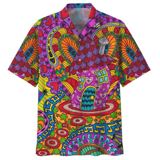 Hippie Hawaiian Shirt | For Men & Women | HW8141
