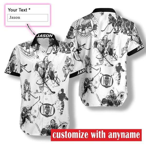 Hockey Lover Custom Hawaiian Shirt | For Men & Women | HN3621
