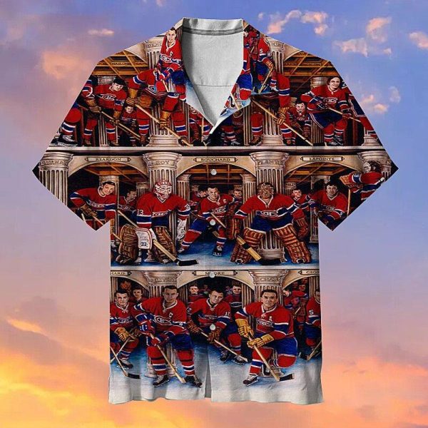 Hockey Team Hawaiian Shirt | For Men & Women | HW6587