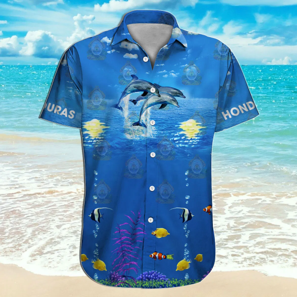 Honduras Hawaiian Shirt | For Men & Women | HW4355