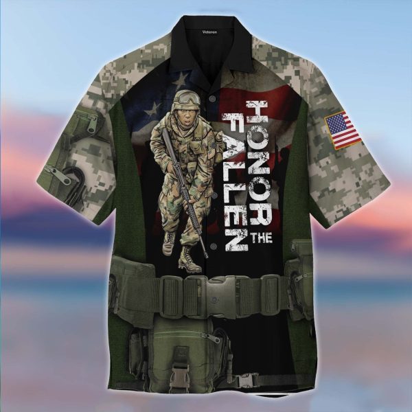 Honor The Fallen Hawaiian Shirt | For Men & Women | HW4392