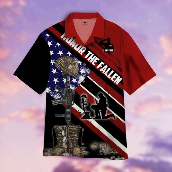 Honor The Fallen Hawaiian Shirt | For Men & Women | HW8417