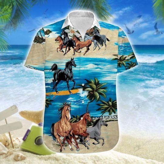 Horse Harness Hawaiian Shirt | For Men & Women | HW6069