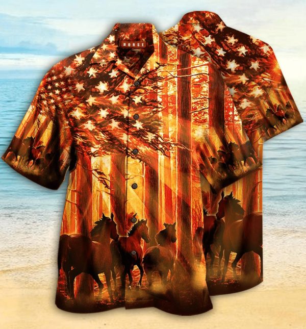 Horse Hawaiian Shirt | For Men & Women | HW3500